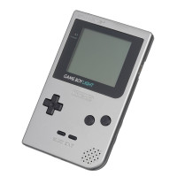 Game Boy Light Silber Game Boy Light Silber