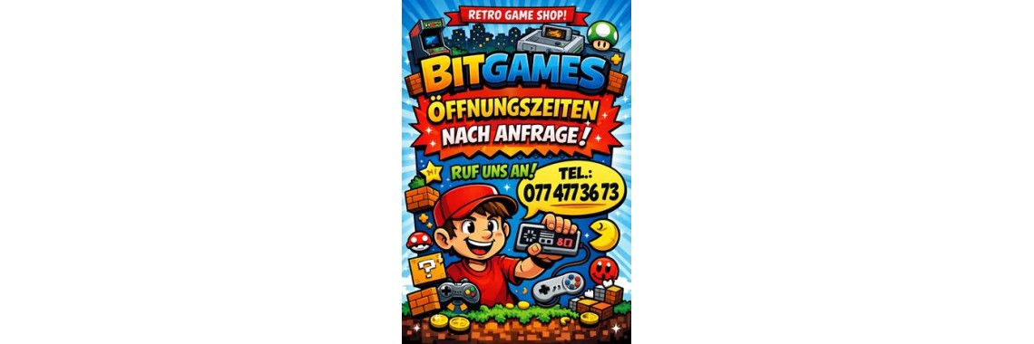 REtro Super game shop top