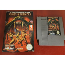 Swords and Serpents OVP Nintendo NES Swords and Serpents OVP Nintendo NES