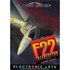 EA Air Force F22 Interceptor Advanced Tactical Fighter Sega Mega Drive EA Air Force F22 Interceptor Advanced Tactical Fighter Sega Mega Drive