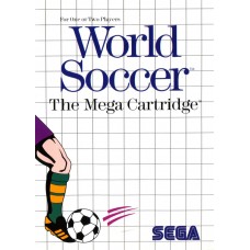 World Soccer The Mega Cartridge Sega Master System