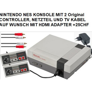 Nintendo NES Konsole 1986 mit 2 Controller Nintendo NES Konsole 1986 mit 2 Controller