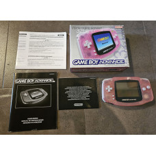 Gameboy Advance Pink Transparent OVP Gameboy Advance Pink Transparent OVP