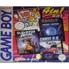 4 in 1 (Bubble Bobble, Sagaia, Elevator Action, Chase HQ) Gameboy 4 in 1 (Bubble Bobble, Sagaia, Elevator Action, Chase HQ) Gameboy