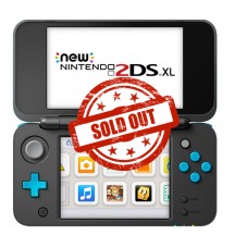 New Nintendo 2DS XL Blau Schwarz New Nintendo 2DS XL Blau Schwarz