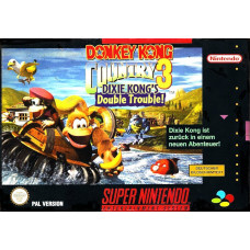 Donkey Kong Country 3 Dixie Kong's Double Trouble! SNES Donkey Kong Country 3 Dixie Kong's Double Trouble! SNES