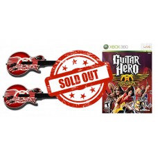 2x Wireless Gitarre inkl. Aerosmith Xbox 360